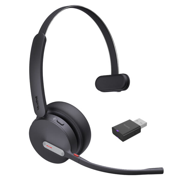 Yealink WH64 Hybrid Mono Teams-DECT & Bluetooth Hybrid Wireless Technology