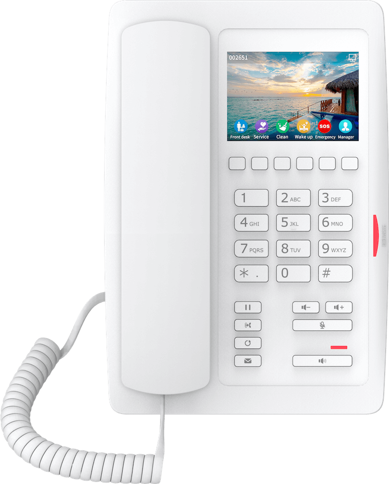 Fanvil H5W WiFi Hotel Phone in White