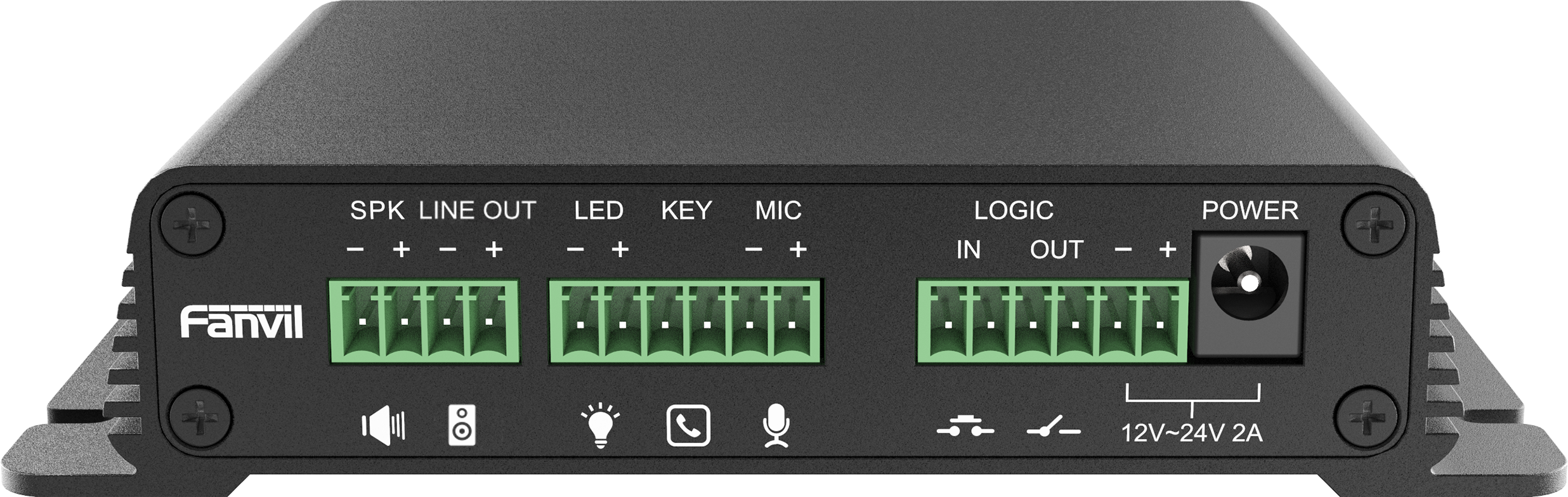 Fanvil SIP PA2S Video Intercom & Paging Gateway