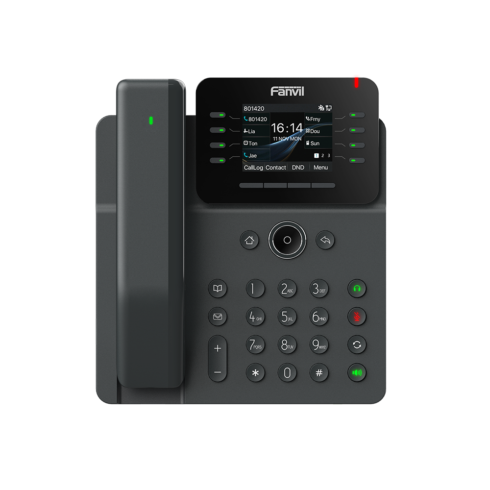 Fanvil V62 Pro Medium-Level Dual Gigabit PoE IP Phone Wireless Handset