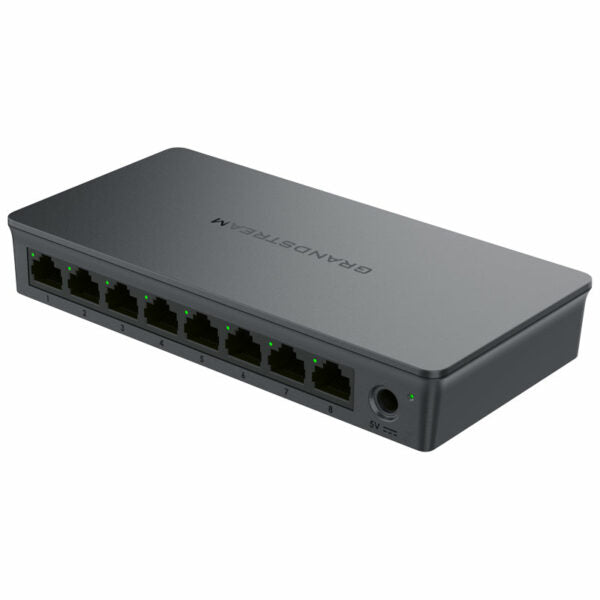 Grandstream GWN7701 Layer 2 Unmanaged Switch, 8 x GigE, Plastic Case