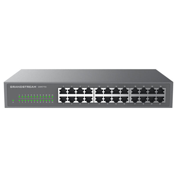 Grandstream GWN7703 Unmanaged Network Switch, 24 x GigE