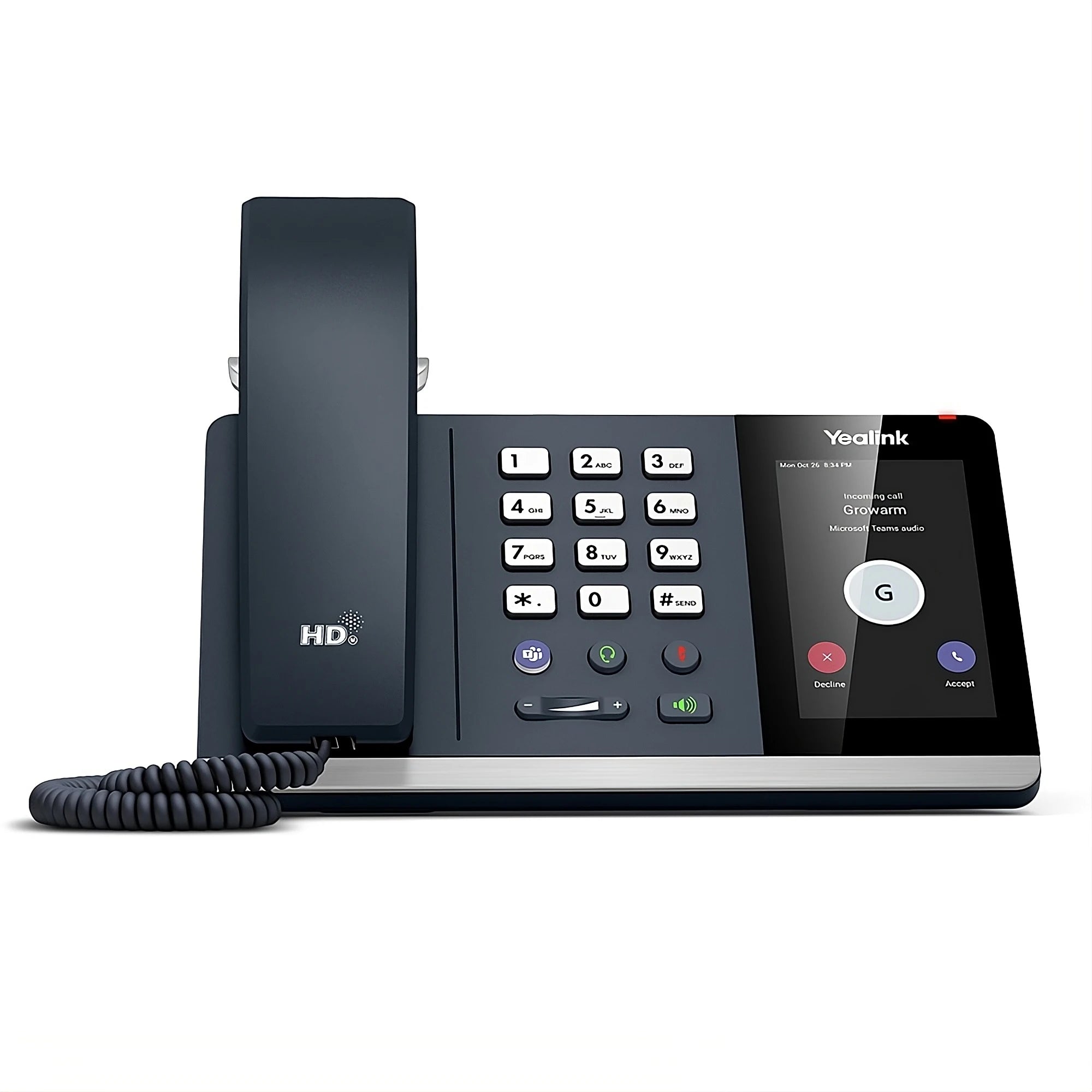 Yealink MP54 E2 Teams Phone | Android 13, 4" Touch Screen, Wi-Fi & Bluetooth - 1301215