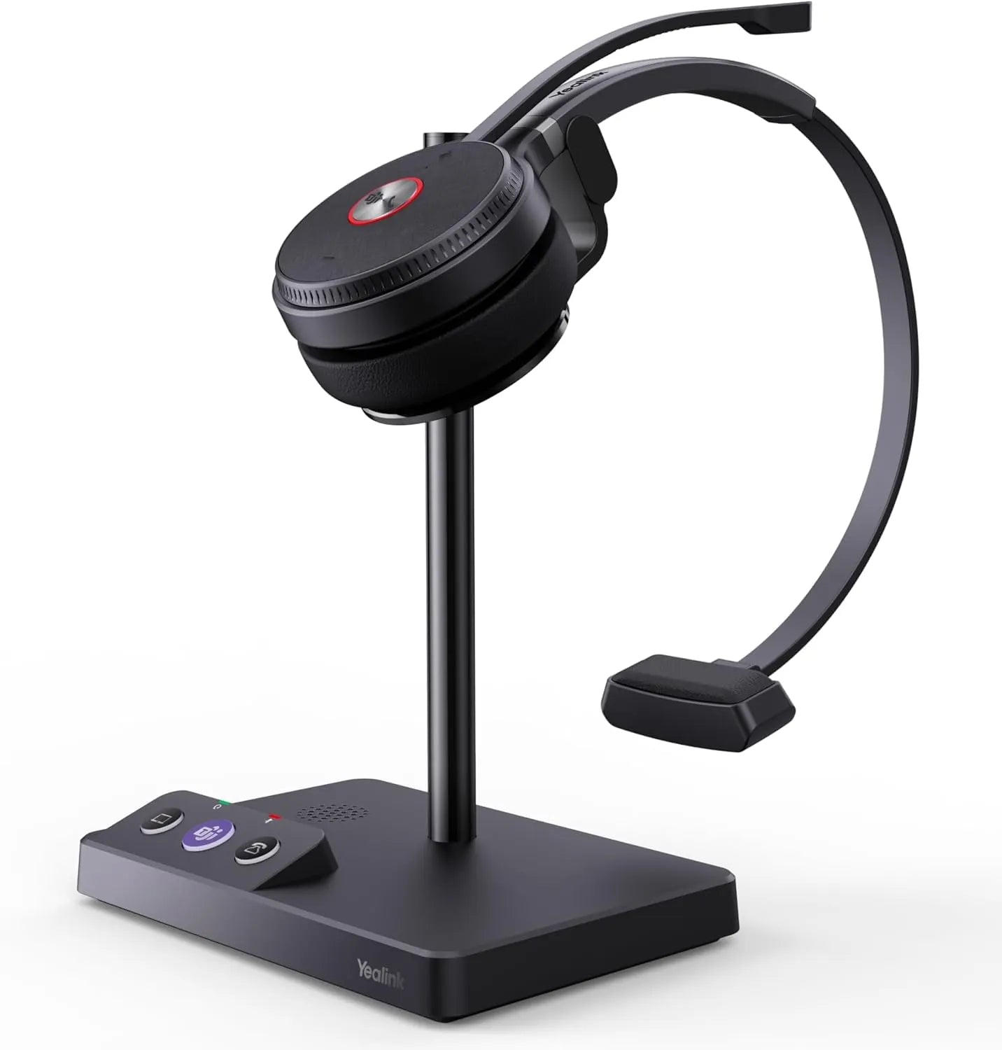 Yealink WH62 Mono Teams V3 Wireless DECT Headset - 1308000(C)