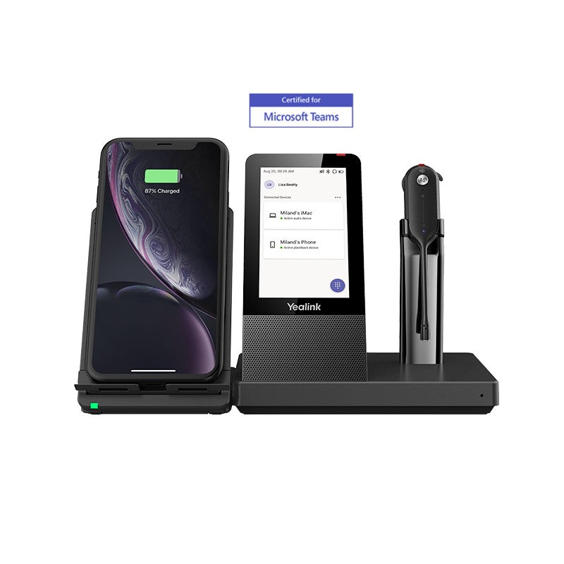 Yealink WH67 TEAMS-V4 Convertible DECT Wireless Headset