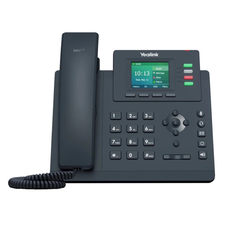 Yealink SIP-T33G Entry-Level IP Phone | Gigabit, Color Display, PoE -1301046