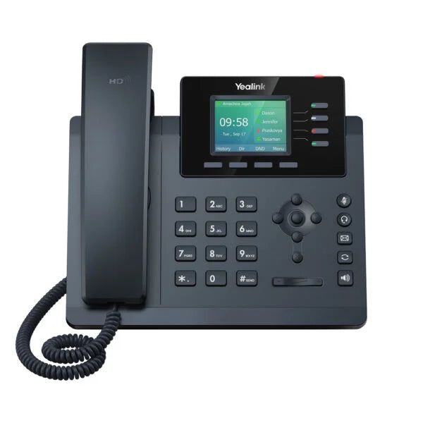 Yealink SIP-T34W 4-Line PoE IP Phone with built-in WiFi-1301037
