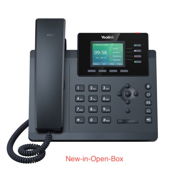 Yealink SIP-T34W 4-Line PoE VoIP Phone (New-in-Open-Box)