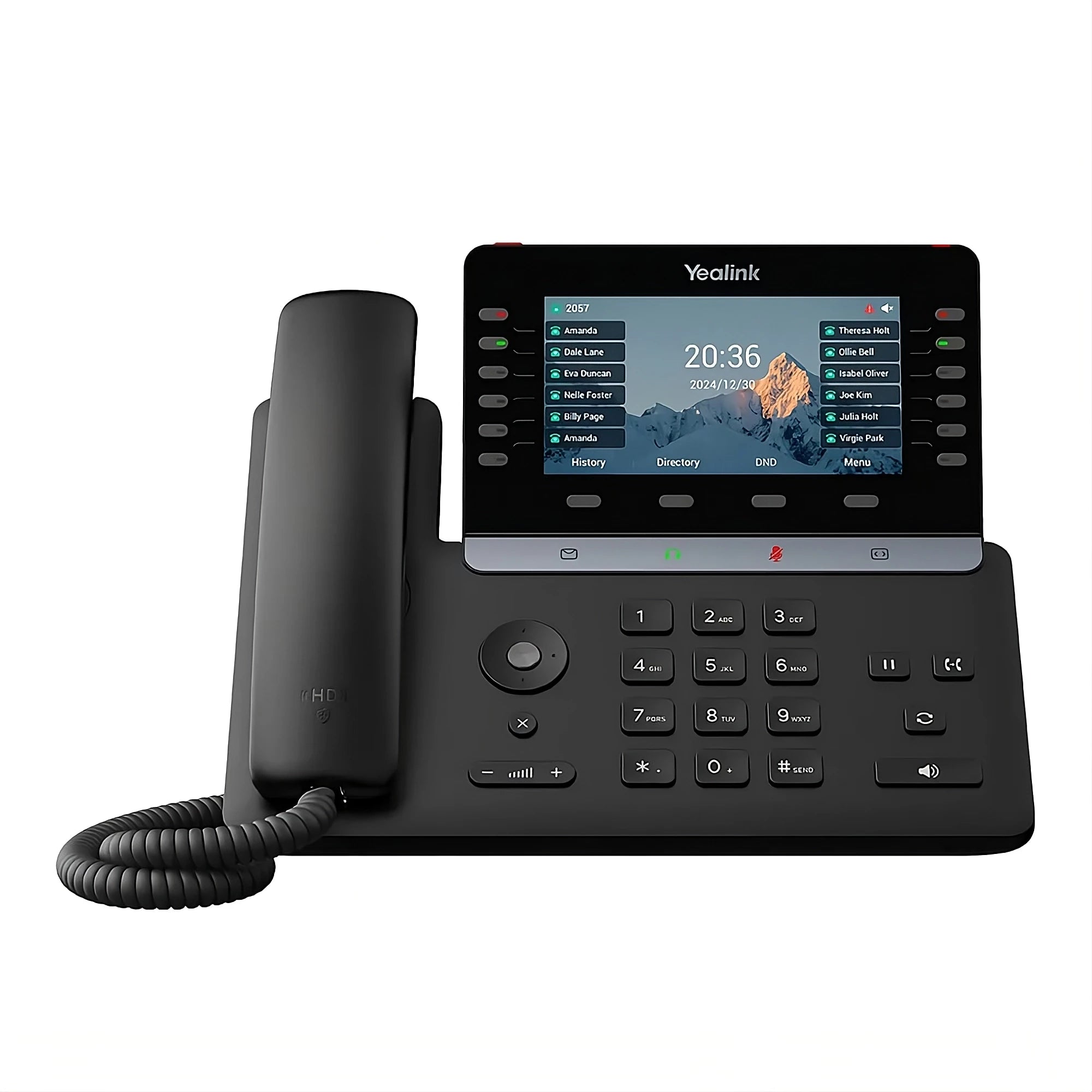 Yealink SIP-T85W IP Phone | 5.5" Adjustable Screen, Wi-Fi 6, TEE Security-1301220