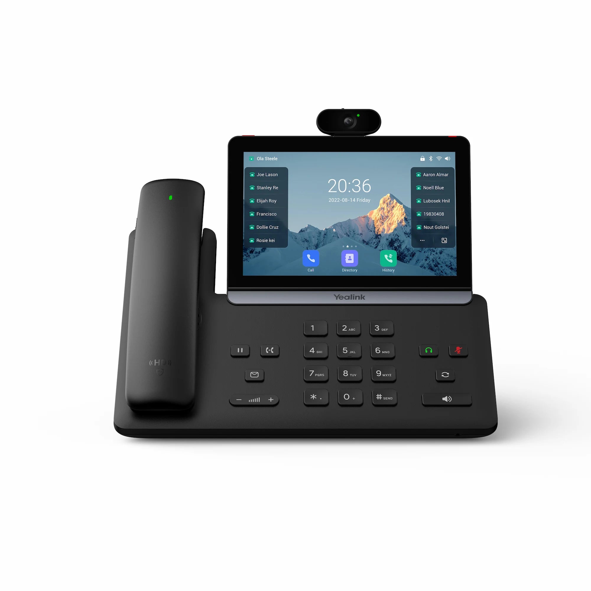 Yealink SIP-T88V PRO Smart Business Video Phone | include BTH88 Wireless Handset-1301230