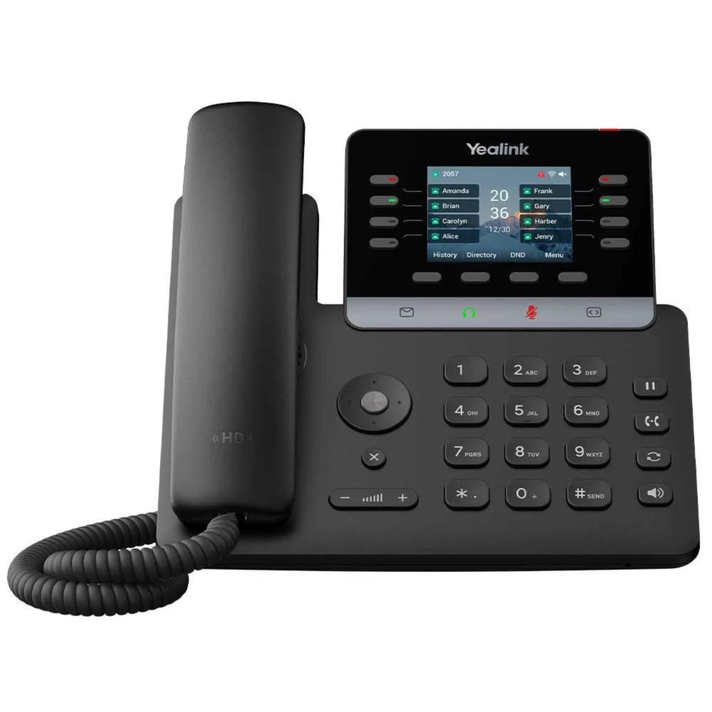 Yealink SIP-T73U IP Phone | 12-Line, Gigabit, TEE Security, Acoustic Shield-1301012
