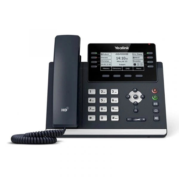 Yealink SIP-T43U: Feature-Rich IP Phone with 12 line & HD Voice-1301202